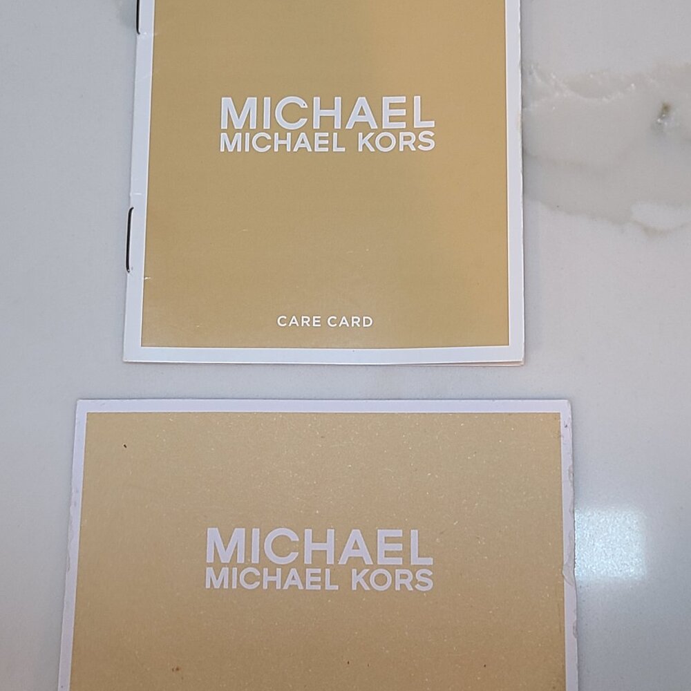 NWT Michael Kors Gold Jet Set Travel Flat Slim Bifold Wallet - Picture 8 of 12
